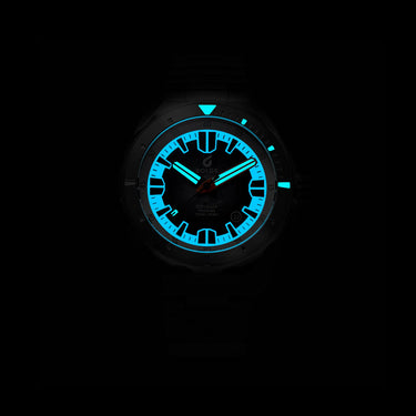 RELÓGIO BOLDR ODYSSEY FREEDIVER WB1985 (COMBO COM 2 PULSEIRAS - PULSEIRA DE AÇO INOX + PULSEIRA DE BORRACHA PRETA)
