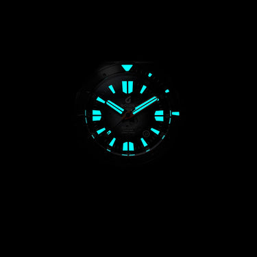 RELÓGIO BOLDR ODYSSEY FREEDIVER PG1954 (COMBO COM 2 PULSEIRAS - PULSEIRA DE AÇO INOX PRETA + PULSEIRA DE BORRACHA PRETA)