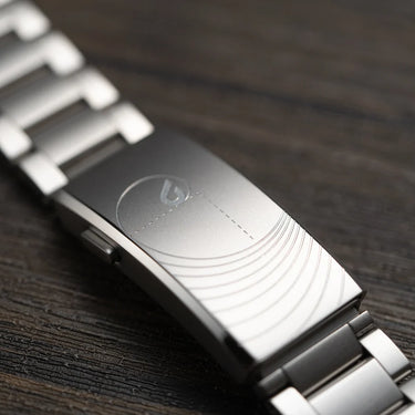 PULSEIRA BOLDR EXPEDITION ENIGMATH BRACELET - AÇO INOX - 20MM