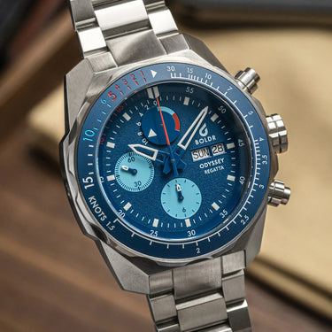 RELÓGIO BOLDR ODYSSEY REGATTA ADMIRAL BLUE - EDIÇÃO LIMITADA